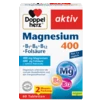 Abbildung der Produktverpackung Doppelherz aktiv Magnesium 400 Frontansicht